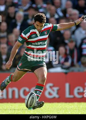 JEREMY STAUNTON LEICESTER TIGERS RU WELFORD ROAD LEICESTER ENGLAND 3. Oktober 2009 Stockfoto