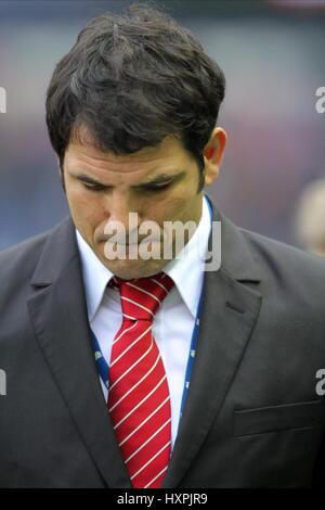 MARC LIÈVREMONT Frankreich RU COACH MURRAYFIELD EDINBURGH Schottland 7. Februar 2010 Stockfoto