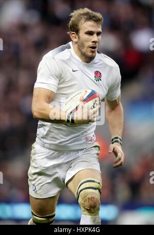 TOM CROFT ENGLAND RU TWICKENHAM MIDDLESEX ENGLAND 6. November 2010 Stockfoto