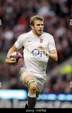 TOM CROFT ENGLAND RU TWICKENHAM MIDDLESEX ENGLAND 6. November 2010 Stockfoto