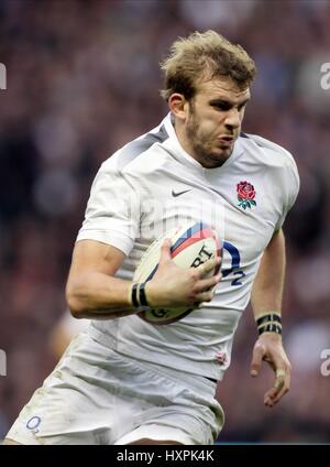 TOM CROFT ENGLAND RU TWICKENHAM MIDDLESEX ENGLAND 6. November 2010 Stockfoto