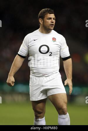 LEE MEARS ENGLAND Bad RU ENGLAND & Bad RU TWICKENHAM MIDDLESEX ENGLAND 17. März 2012 Stockfoto