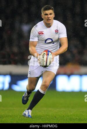 OWEN FARRELL ENGLAND Sarazenen RU ENGLAND & Sarazenen RU TWICKENHAM LONDON ENGLAND 24. November 2012 Stockfoto