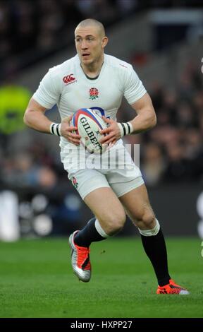 MIKE BROWN ENGLAND RU TWICKENHAM LONDON ENGLAND 21. März 2015 Stockfoto