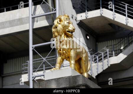 Goldener Löwe RUGBY WORLD CUP 2015 RUGBY WORLD CUP 2015 TWICKENHAM LONDON ENGLAND am 19 September 2015 Stockfoto