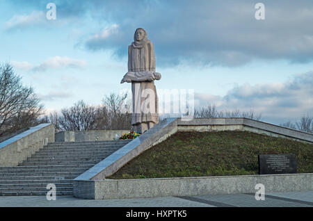 Dnepropetrovsk Regional "Memorial Holodomor Opfer" gewidmet den Opfern der Stalins Holodomor 1932-1933 Stockfoto