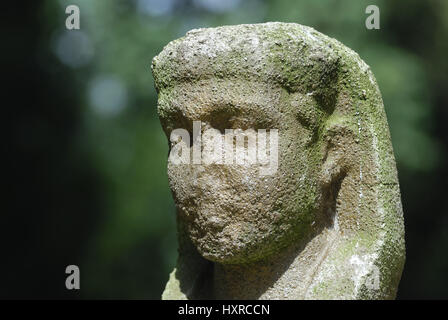 Historische Sphinx-Figur vor dem Bergedorfer Rathaus in Bergdorf, Hamburg, Deutschland, Europa, Historische Sphinx-Figur Vor Dem Bergedorfer Stockfoto