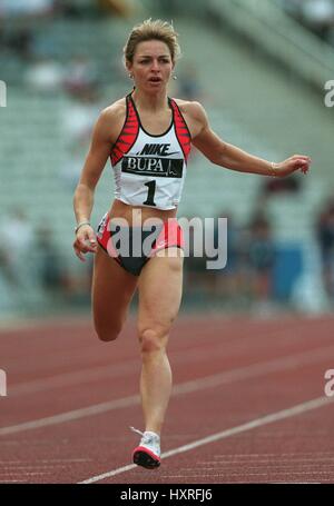 MELANIE NEEF 400 m 18. April 1996 Stockfoto