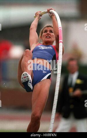 KATE heftet BUPA Spiele GATESHEAD BUPA Spiele GATESHEAD 6. Juli 1995 Stockfoto