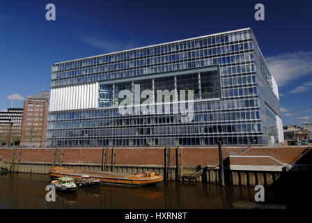 Deutschland, Hamburg, Stadtzentrum, Deich-Tor-Center, Deich-Tor-Center, Bürogebäude, Bürohaus, Glasbau, Glasbau, Architektur, mo Stockfoto