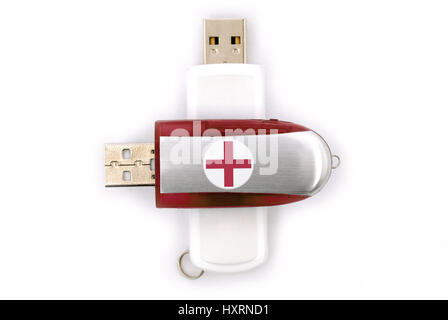 USB-Stick, USB-Sticks, Datenträger, Memory-Stick, USB-Sticks, Daten, Datenschutz, Computer, Internet, Private, persönliche, Schutz, Digital, d Stockfoto