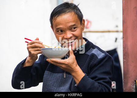 Xidi, traditionellen chinesischen Dorf, Huizhou, China Stockfoto