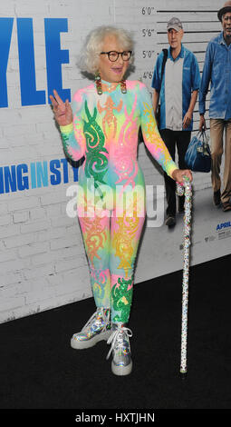 New York, USA. 30. März 2017. Baddiewinkle, besucht die "Going In Style" New Yorker Premiere am SVA-Theater am 30. März 2017 in New York City. @John Palmer/Medien Punsch Credit: MediaPunch Inc/Alamy Live-Nachrichten Stockfoto