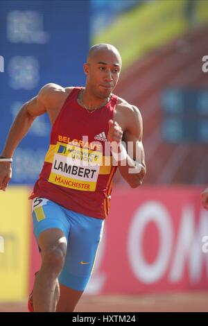 CHRIS LAMBERT 200 m MANCHESTER regionale ARENA MANCHESTER ENGLAND 10. Juli 2005 Stockfoto