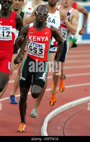 WILFRED BUNGEI 800 m Kenia Olympiastadion HELSINKI Finnland 12. August 2005 Stockfoto