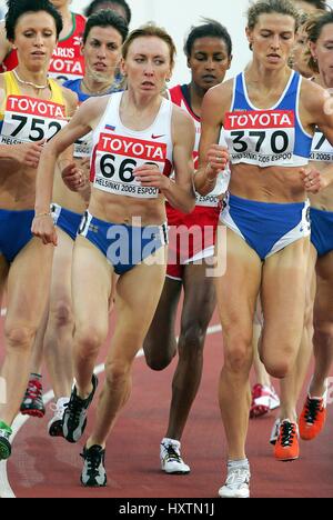 TATYANA TOMASHOVA 1500 Russland Olympiastadion HELSINKI Finnland 12. August 2005 Stockfoto