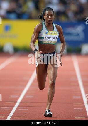 JOICE MADUAKA 200 m ALEXANDER Stadion BIRMINGHAM ENGLAND 13. Juli 2008 Stockfoto