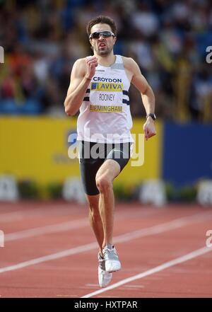 MARTYN ROONEY 400 m ALEXANDER Stadion BIRMINGHAM ENGLAND 13. Juli 2008 Stockfoto