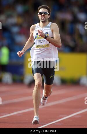 MARTYN ROONEY 400 m ALEXANDER Stadion BIRMINGHAM ENGLAND 13. Juli 2008 Stockfoto