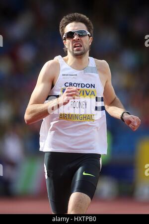 MARTYN ROONEY 400 m ALEXANDER Stadion BIRMINGHAM ENGLAND 13. Juli 2008 Stockfoto