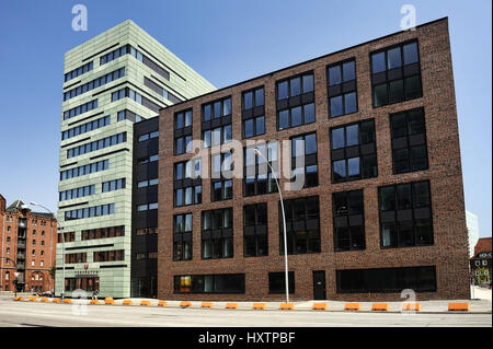 Bürogebäude des Germanischen Lloyd in der Hafen City Hamburg, Deutschland, Europa, Bürogebäude des Germanischen Lloyd in der Hafencity von Hamburg Stockfoto