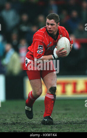 MARK LEE SALFORD RLFC 1. März 1994 Stockfoto