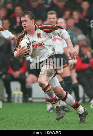 BRIAN MCDERMOTT BRADFORD Stiere RLFC 15. April 1996 Stockfoto