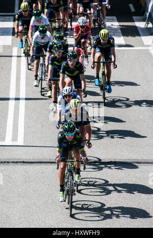 Volta de Catalunya 2017, Tour de Katalonien, Bike Rennen Barcelona, Spanien Stockfoto