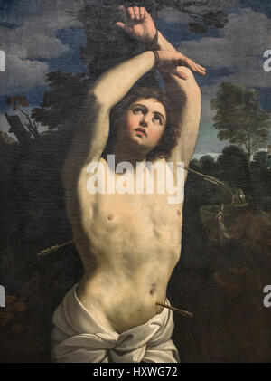 Guido Reni (1575-1642), Sankt Sebastian, ca. 1615. San Sebastiano. Stockfoto