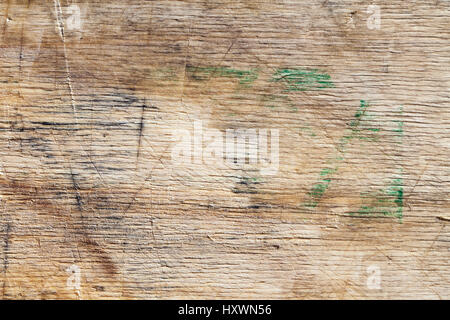 Holz Hintergrundtextur von glatten Holzbrettern erzielte und befleckt mit dem Alter Stockfoto