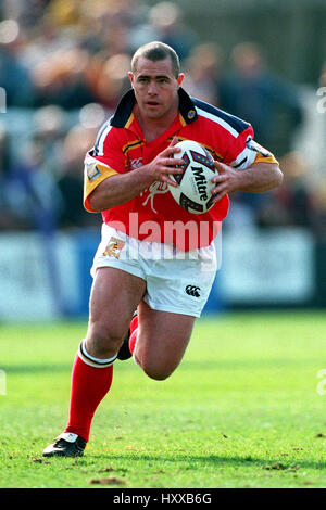 SHANE MILLARD LONDON BRONCOS RLFC 27. März 1999 Stockfoto