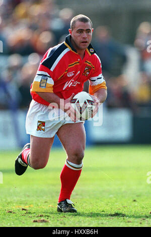 SHANE MILLARD LONDON BRONCOS RLFC 27. März 1999 Stockfoto