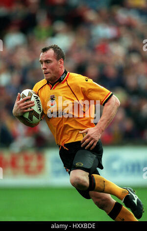 BRIAN MCDERMOTT BRADFORD Stiere RLFC 7. April 1999 Stockfoto