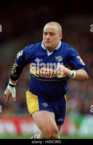 DANNY WARD LEEDS RHINOS RLFC LEEDS HEADINGLEY LEEDS 13. April 2001 Stockfoto