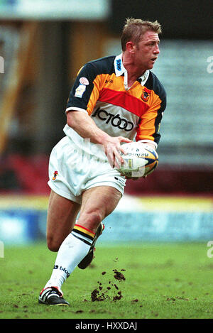 MIKE FORSHAW BRADFORD Stiere RLFC BRADFORD & BINGLEY Stadion BRADFORD ENGLAND 20. April 2002 Stockfoto