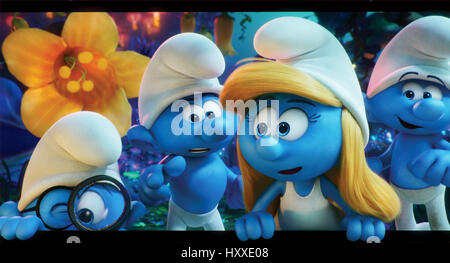 SCHLÜMPFE: DAS VERLORENE DORF (2017) KELLY ASBURY (DIR) COLUMBIA BILDER/MOVIESTORE SAMMLUNG LTD Stockfoto