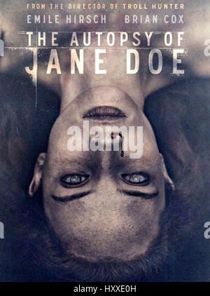 DIE AUTOPSIE VON JANE DOE (2016) OLWEN CATHERINE KELLY ANDRE OVREDAL (DIR) IFC FILME/MOVIESTORE SAMMLUNG LTD Stockfoto