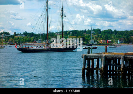 Bluenose II in Lunenburg, Nova Scotia, Kanada Stockfoto