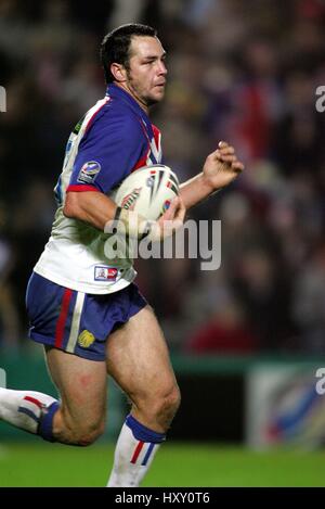 ADRIAN MORLEY GREAT BRITAIN RL KC STADIUM HULL ENGLAND 19. November 2005 Stockfoto