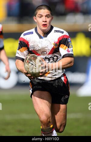 PAUL DEACON BRADFORD BULLS RLFC ODSALL Stadion BRADFORD 1. April 2006 Stockfoto