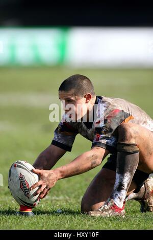 PAUL DEACON BRADFORD BULLS RLFC ODSALL Stadion BRADFORD 1. April 2006 Stockfoto