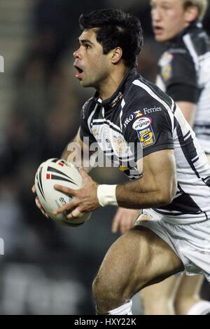 MATT SING HULL FC KC STADIUM HULL ENGLAND 23. März 2007 Stockfoto