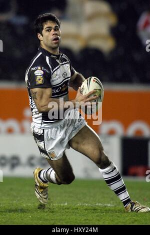 MATT SING HULL FC KC STADIUM HULL ENGLAND 23. März 2007 Stockfoto