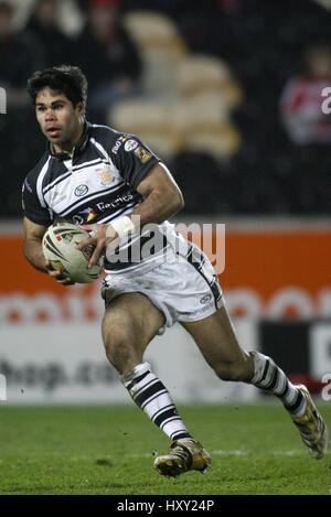 MATT SING HULL FC KC STADIUM HULL ENGLAND 23. März 2007 Stockfoto