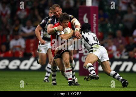 BEN COCKAYNE RICHARD CARVELLE HULL FC V Rumpf KR MILLENIUM Stadion CARDIFF WALES 5. Mai 2007 Stockfoto