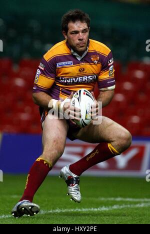 JOHN SKANDALIS HUDDERSFIELD Riesen RLFC MILLENIUM Stadion CARDIFF WALES 6. Mai 2007 Stockfoto