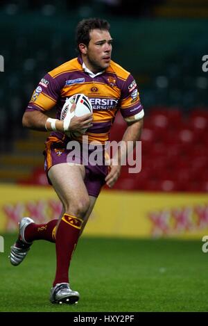 JOHN SKANDALIS HUDDERSFIELD Riesen RLFC MILLENIUM Stadion CARDIFF WALES 6. Mai 2007 Stockfoto