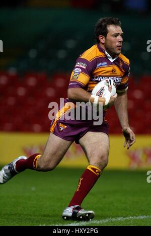 JOHN SKANDALIS HUDDERSFIELD Riesen RLFC MILLENIUM Stadion CARDIFF WALES 6. Mai 2007 Stockfoto