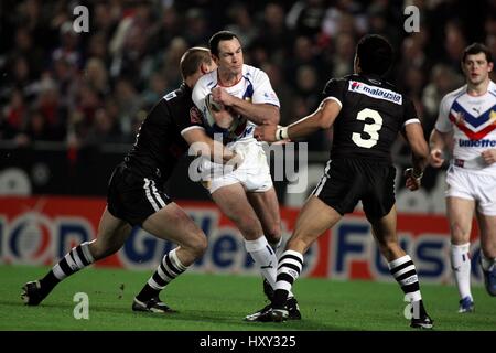 ADRIAN MORLEY GREAT BRITAIN V Neuseeland RL K.C. Stadion HULL ENGLAND 3. November 2007 Stockfoto