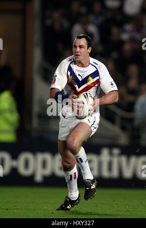 ADRIAN MORLEY GREAT BRITAIN RL K.C. Stadion HULL ENGLAND 3. November 2007 Stockfoto